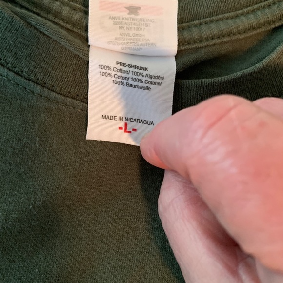 Men’s Large (Unisex) All Cotton, PreShrunk “University BookStore” Green T-shirt - Picture 6 of 7